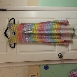 Extremely Me Hooded tank and tiered dress in size 10/12